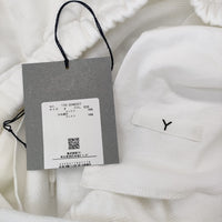 Y ワイ 新品 イレーヴ YLEVE ORGANIC COTTON BLEND HEAVY WEIGHT 170-3240327 サイズ4 スウェット パンツ ホワイト メンズ【中古】5-0119M♪