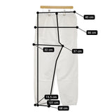 Y ワイ 新品 イレーヴ YLEVE ORGANIC COTTON BLEND HEAVY WEIGHT 170-3240327 サイズ4 スウェット パンツ ホワイト メンズ【中古】5-0119M♪