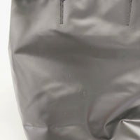 ORCIVAL PVCコーティングバッグ ハンドルレザー トートバッグ ブラック レディース オーシバル/オーチバル【中古】5-0707G◎