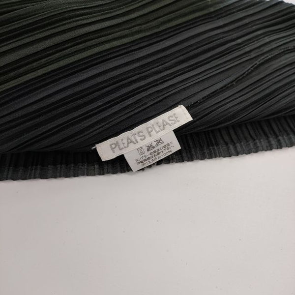 PLEATS PLEASE ISSEY MIYAKE プリーツ チェック柄 PP64JK541 キャミソール カットソー グリーン プリーツプリーズ 5-0702S 254246 PLEATS PLEASE ISSEY MIYAKE プリーツ チェック柄 PP64JK541