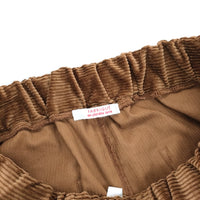 FABRIQUE en planete terre 未使用品 corduroy wide skants 定価24200円 ワイドパンツ 242-066 パンツ ブラウン レディース ファブリケ【中古】5-0112T△