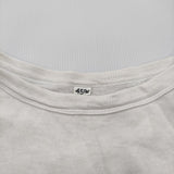 45R/45rpm SUMMER裏毛TUNIC 定価24200円 チュニック ホワイト レディース フォーティーファイブアールピーエム【中古】5-0311M♪