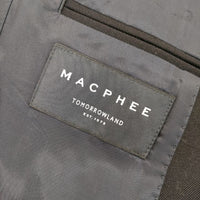 MACPHEE ビンテージギャバジン シングルブレストブレザー 定価47300円 金ボタン 紺ブレ テーラードジャケット ネイビー レディース マカフィー【中古】5-0220M∞