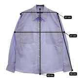 Paul Harnden サイズS 長袖シャツ ブルー レディース ポールハーデン【中古】5-0220M∞