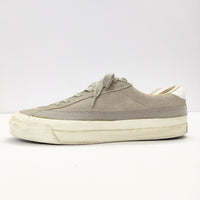 ASAHI BELTED LOW SUEDE 24cm スニーカー グレー レディース アサヒ【中古】5-0223G◎