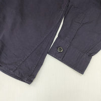 MHL. 595-2253505 UPCYCLING COTTON 日本製 サイズ2 長袖シャツ 2022 ネイビー レディース エムエイチエル【中古】5-0728M△