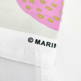 marimekko PIENI MANSIKKA 約54cm×145cm イチゴ ファブリック 生地 生地 ライトグリーン ピンク レディース マリメッコ【中古】5-0217G◎