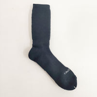 DAIWA LIFESTYLE 新品 23SS 巾着付き CREW SOCKS 定価3080円 サイズF ソックス 靴下 ネイビー メンズ ダイワライフスタイル【中古】5-0114G◎