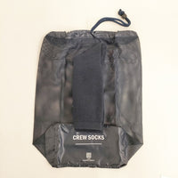 DAIWA LIFESTYLE 新品 23SS 巾着付き CREW SOCKS 定価3080円 サイズF ソックス 靴下 ネイビー メンズ ダイワライフスタイル【中古】5-0114G◎