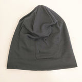 DAIWA LIFESTYLE 新品 巾着付き WOOL BEANIE 定価5500円 ビーニー 帽子 ニットキャップ ネイビー メンズ ダイワライフスタイル【中古】5-0114T◎