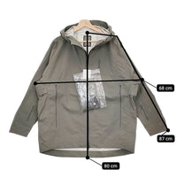 DAIWA LIFESTYLE 新品 LIGHT SHELL PARKA L 定価47300円 マウンテンパーカー 24SS グレー メンズ ダイワライフスタイル【中古】4-1227M♪