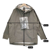 DAIWA LIFESTYLE 新品 LIGHT SHELL PARKA M 定価47300円 マウンテンパーカー 24SS グレー メンズ ダイワライフスタイル【中古】4-1227M♪