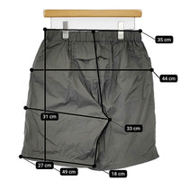 DAIWA LIFESTYLE 新品 PACKABLE SHORTS S 定価11000円 ショートパンツ ショーツ 24SS グレー メンズ ダイワライフスタイル【中古】5-0603S♪