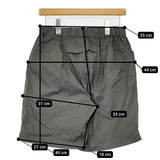 DAIWA LIFESTYLE 新品 PACKABLE SHORTS S 定価11000円 ショートパンツ ショーツ 24SS グレー メンズ ダイワライフスタイル【中古】5-0603S♪