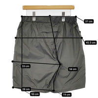 DAIWA LIFESTYLE 新品 PACKABLE SHORTS M 定価11000円 ショートパンツ ショーツ 24SS グレー メンズ ダイワライフスタイル【中古】5-0603S♪