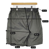DAIWA LIFESTYLE 新品 PACKABLE SHORTS M 定価11000円 ショートパンツ ショーツ 24SS グレー メンズ ダイワライフスタイル【中古】5-0603S♪
