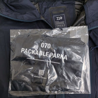 DAIWA LIFESTYLE 新品 DJ-070-6023EX PACKABLE PARKA L 巾着 定価19800円 パーカー 24SS ネイビー メンズ ダイワライフスタイル【中古】5-0209M♪#