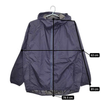 DAIWA LIFESTYLE 新品 DJ-070-6023EX PACKABLE PARKA XL 巾着 定価19800円 パーカー 24SS ネイビー メンズ ダイワライフスタイル【中古】5-0209M♪