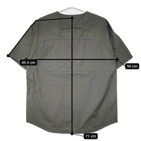 DAIWA LIFESTYLE 新品 PACKABLE T-SHIRTS M 定価9900円 半袖Ｔシャツ カットソー 24SS グレー メンズ ダイワライフスタイル【中古】5-0603S♪