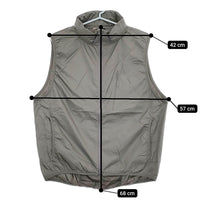 DAIWA LIFESTYLE 新品 DJ-147-6324EX PACKABLE VEST S 定価20350円 ベスト 24SS グレー メンズ ダイワライフスタイル【中古】5-0209M♪