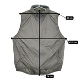 DAIWA LIFESTYLE 新品 DJ-147-6324EX PACKABLE VEST L 定価20350円 ベスト 24SS グレー メンズ ダイワライフスタイル【中古】5-0209M♪