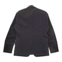 and wander 未使用 plain tailored strech Jacket M 定価52800円 ストレッチテーラードジャケット ブラック アンドワンダー【中古】5-0209M♪