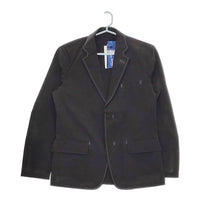 and wander 未使用 plain tailored strech Jacket S 定価52800円 ストレッチテーラードジャケット ブラック アンドワンダー【中古】5-0209M♪