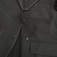 and wander 未使用 plain tailored strech Jacket S 定価52800円 ストレッチテーラードジャケット ブラック アンドワンダー【中古】5-0209M♪