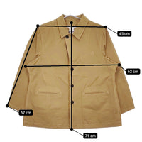 EEL 新品 E-24102 Chop Jacket サイズXS 定価36300円 ジャケット ベージュ レディース イール【中古】5-0209M♪