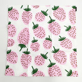 marimekko 新品 Mansikka マンシッカ イチゴ 50×50 定価6050円 クッションカバー インテリアその他 ピンク ホワイト レディース マリメッコ【中古】5-0217G◎