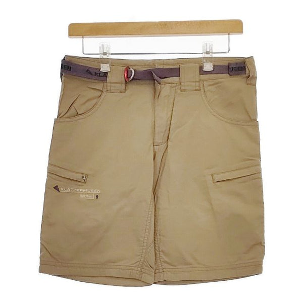 KLATTERMUSEN ベルト付き XS ショートパンツ ハーフパンツ ショーツ ベージュ レディース クレッタルムーセン【中古】5-0521S∞