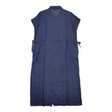 fog linen work リネン ノースリーブ ワンピース ネイビー レディース フォグリネンワーク【中古】5-0702S∞