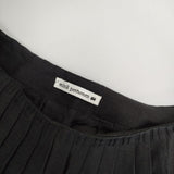 mina perhonen sun moss リネン 刺繍 ss5877 スカート ブラック レディース ミナペルホネン【中古】5-0409M∞