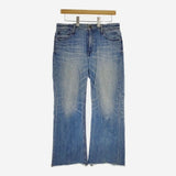 Healthy Denim フレアカットオフ ジーンズ HL98418 サイズ26 デニムパンツ ライトブルー レディース ヘルシーデニム【中古】5-0211G∞