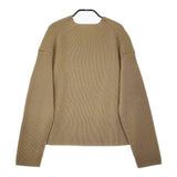 AURALEE A6AP05RK サイズ1 SUPER FINE WOOL RIB KNIT BIG P/O 定価36000円 リブ セーター ニット カーキ レディース オーラリー【中古】4-1227T♪