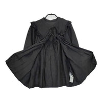 nest Robe リネン×ボイル2Wayフリル 01234-1453 ブラウス シャツ 23AW ブラック レディース ネストローブ【中古】5-0702M∞