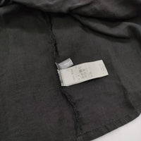 nest Robe リネン×ボイル2Wayフリル 01234-1453 ブラウス シャツ 23AW ブラック レディース ネストローブ【中古】5-0702M∞