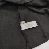 nest Robe リネン×ボイル2Wayフリル 01234-1453 ブラウス シャツ 23AW ブラック レディース ネストローブ【中古】5-0702M∞