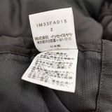 ISSEY MIYAKE ダウンロングコート ジャケット 素材切り替え 日本製 IM33FA015 サイズ2 ダウンコート ブラック レディース イッセイミヤケ【中古】5-0111A◎