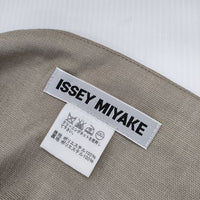 ISSEY MIYAKE ポリエステル 日本製 IM71FG038 ロングスカート ベージュ レディース イッセイミヤケ【中古】5-0202M∞