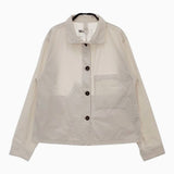 MHL. COMPACT COTTON POPLIN 595-0125503 シャツジャケット ジャケット オフホワイト レディース エムエイチエル【中古】5-0202M∞