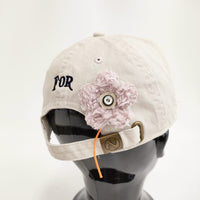 FOR Flower of Romance FOR flowers CAP 2302-FA14 帽子 キャップ ベージュ レディース フォーフラワーズオブロマンス【中古】4-1230M♪