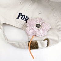 FOR Flower of Romance FOR flowers CAP 2302-FA14 帽子 キャップ ベージュ レディース フォーフラワーズオブロマンス【中古】4-1230M♪