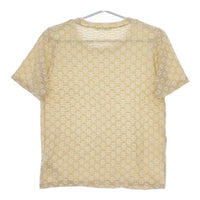 FREAK'S STORE フラワーストレッチTシャツ 半袖Ｔシャツ カットソー 24SS ベージュ レディース フリークスストア【中古】5-0524S∞
