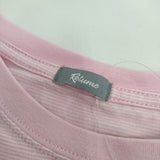JOURNAL STANDARD relume レイヤードラウンド ボーダーTシャツ カットソー 22SS ピンク レディース ジャーナルスタンダードレリューム【中古】5-0524S∞