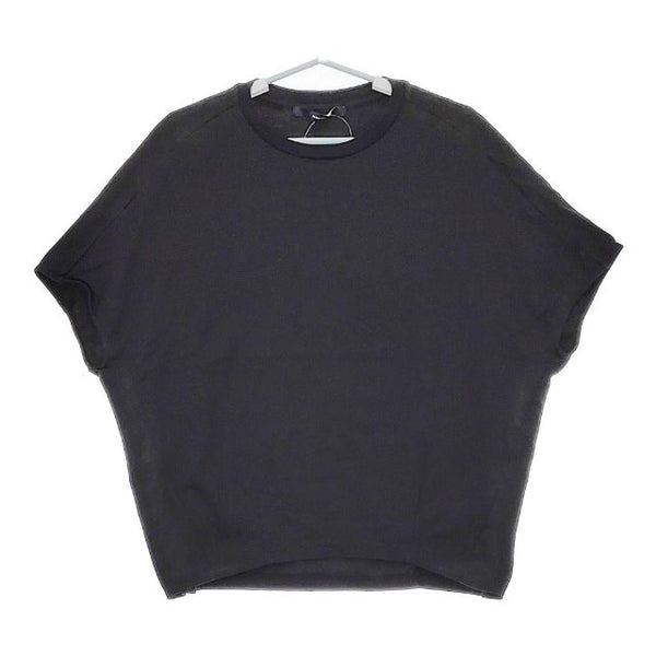FRAMeWORK スムースコクーンプルオーバー 定価9900円 Ｔシャツ カットソー 24SS ブラック レディース フレームワーク【中古】5-0524S∞