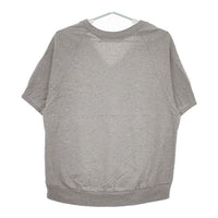 FRAMeWORK ツイスト天竺VネックT 定価12100円 24070220327020 半袖Ｔシャツ カットソー 24SS グレー レディース フレームワーク【中古】5-0702S∞