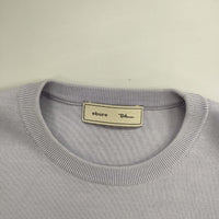 Ron Herman/ebure シルクコットンポリエステル ノースリーブニット ベスト ラベンダー レディース ロンハーマン/エブール【中古】5-0403M∞