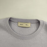 Ron Herman/ebure シルクコットンポリエステル ノースリーブニット ベスト ラベンダー レディース ロンハーマン/エブール【中古】5-0403M∞