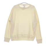 veritecoeur コットン カットソー VCC-375 プルオーバートレーナー スウェット アイボリー レディース ヴェリテクール【中古】5-0501M∞